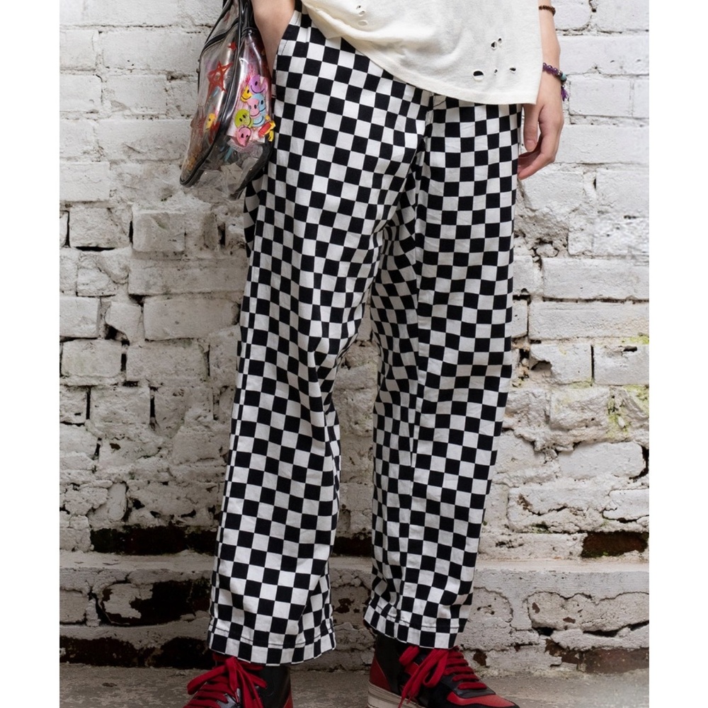 R13 slouch checkered pants **